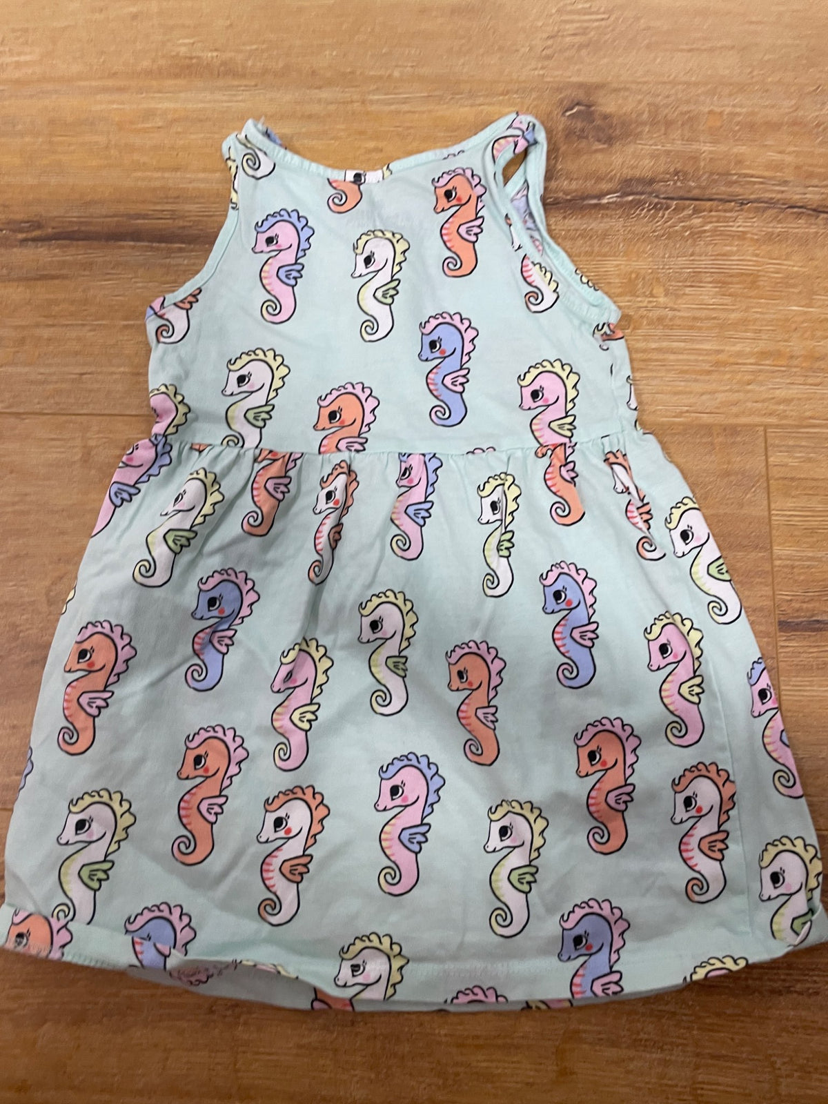 Seahorse sleeveless dress, Kids 2T