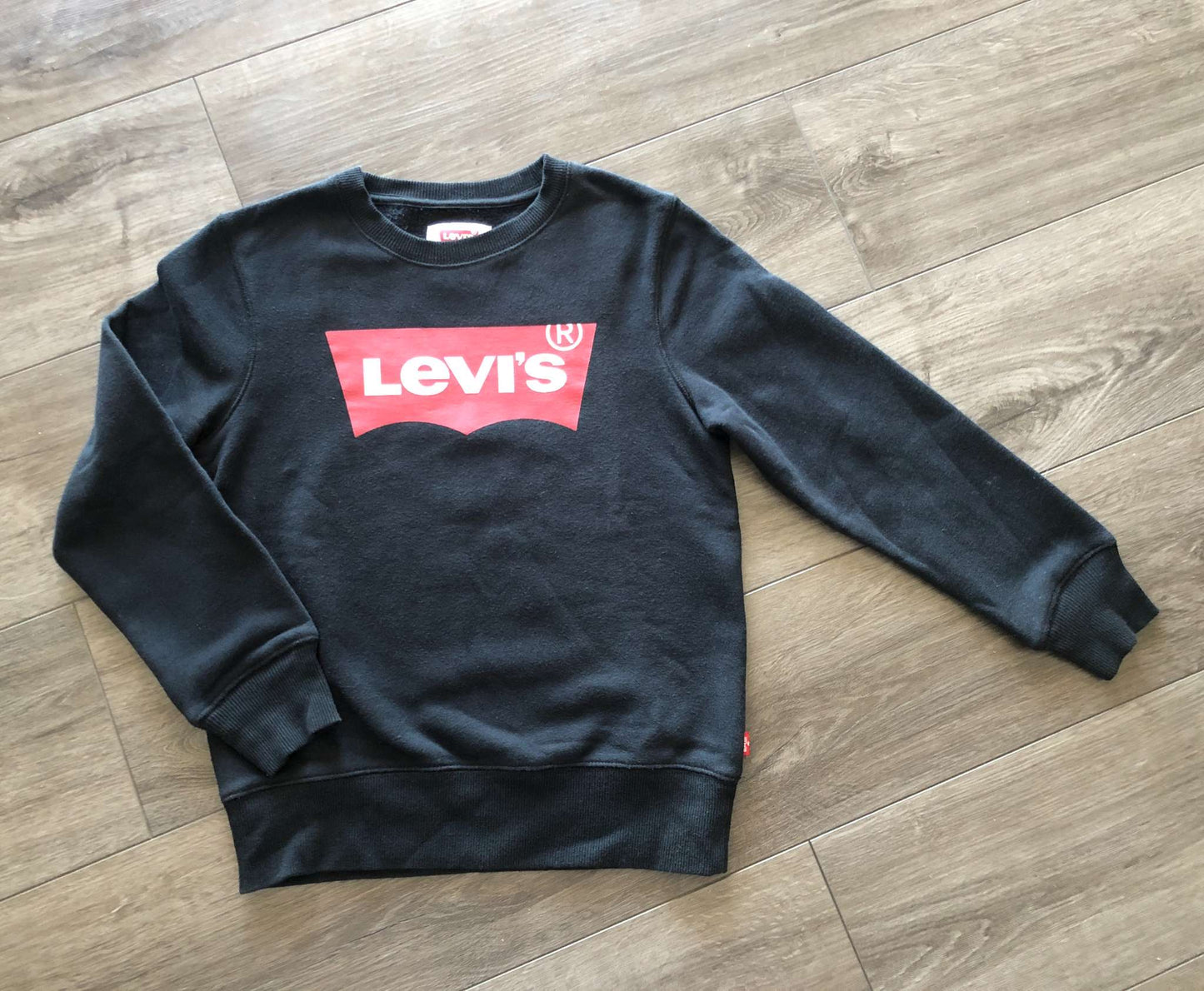 Sweatshirt, Black, Size 8-10, Kids 8