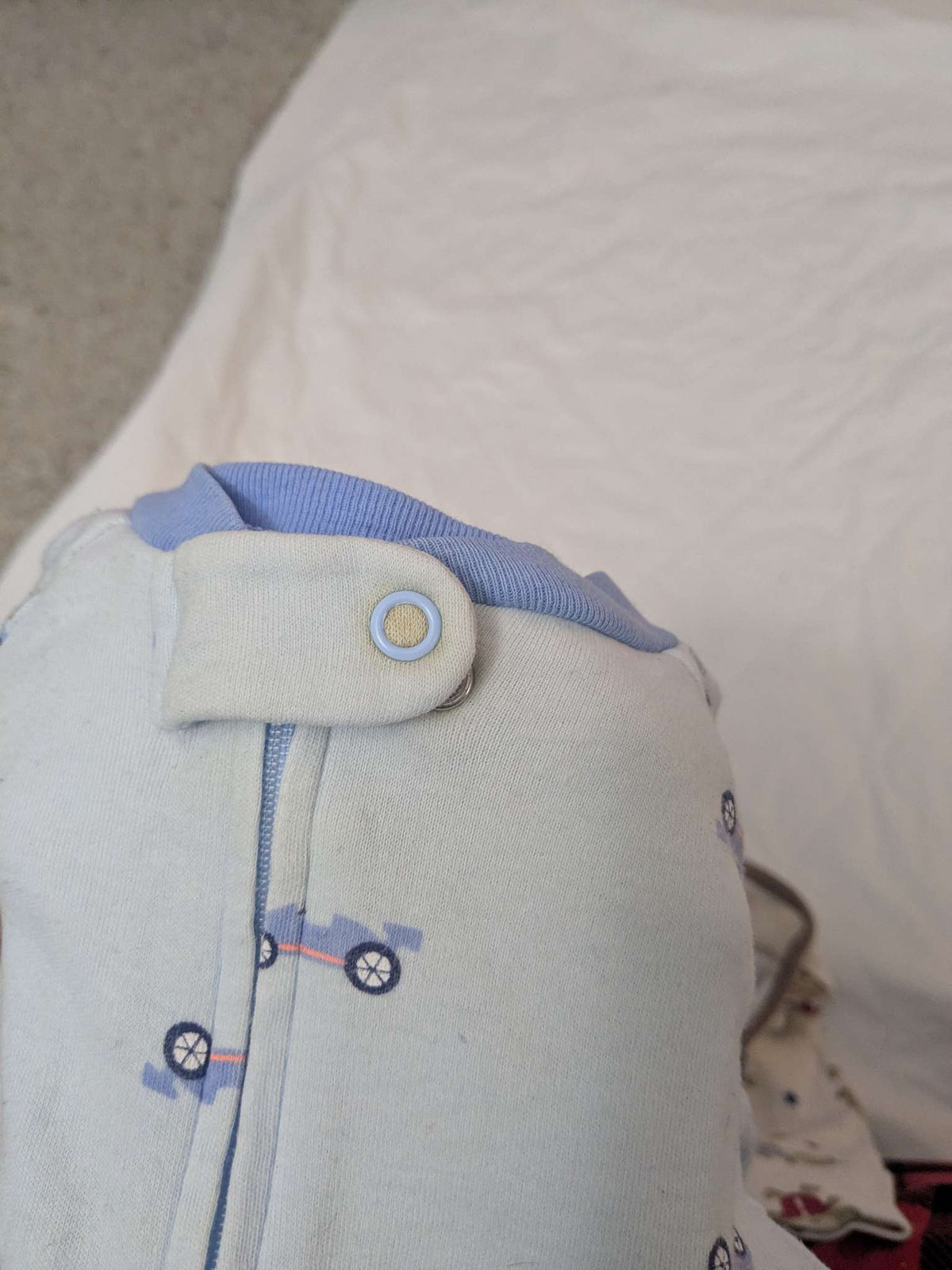 Bundle of 2 pairs of sleepers, monkey driving cars and bear ones, Kids 6 Month (3-6M)