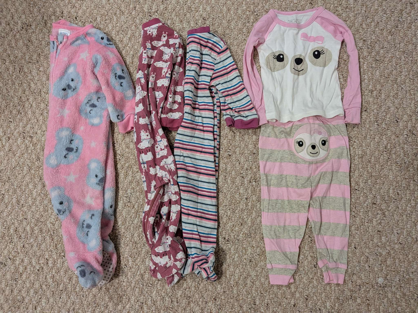 Baby Girl Pjs, Kids 9 Month (6-9M)