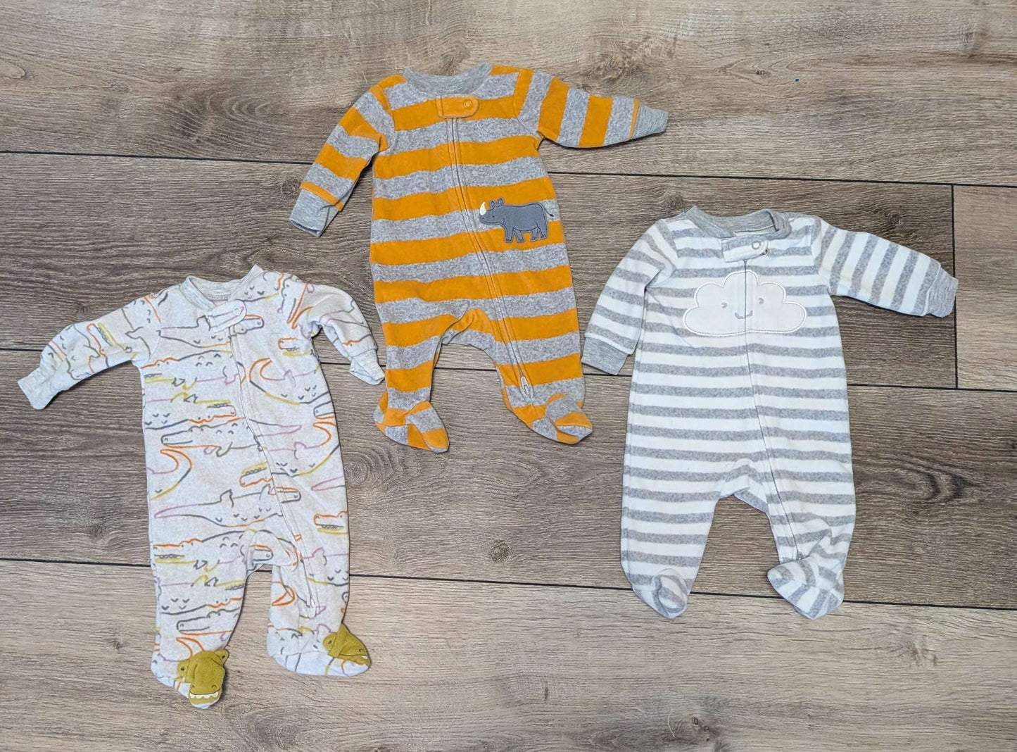 Newborn Carter's Fleece Sleepers , Kids Newborn