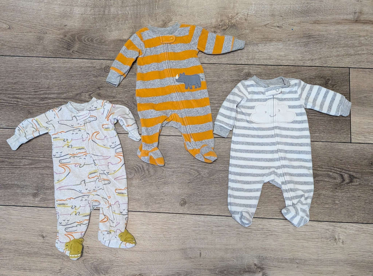 Newborn Carter's Fleece Sleepers , Kids Newborn