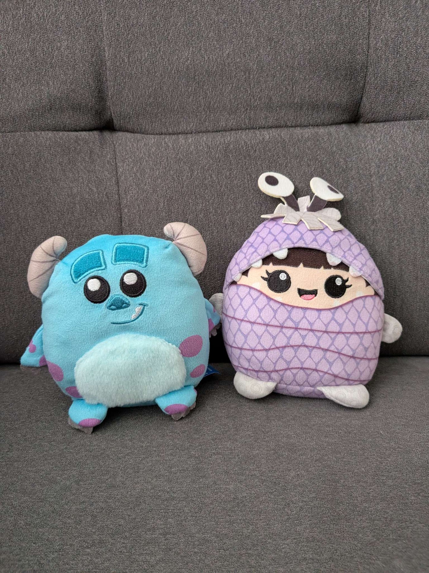 Pixar Squishmallow Boo and Sully
