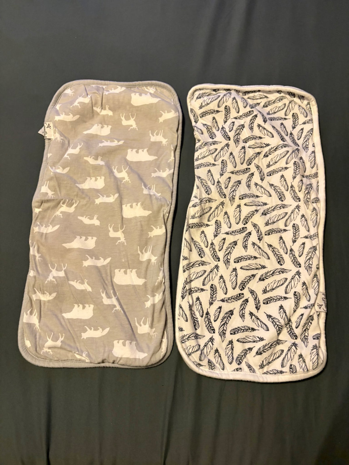 7 baby burp cloths