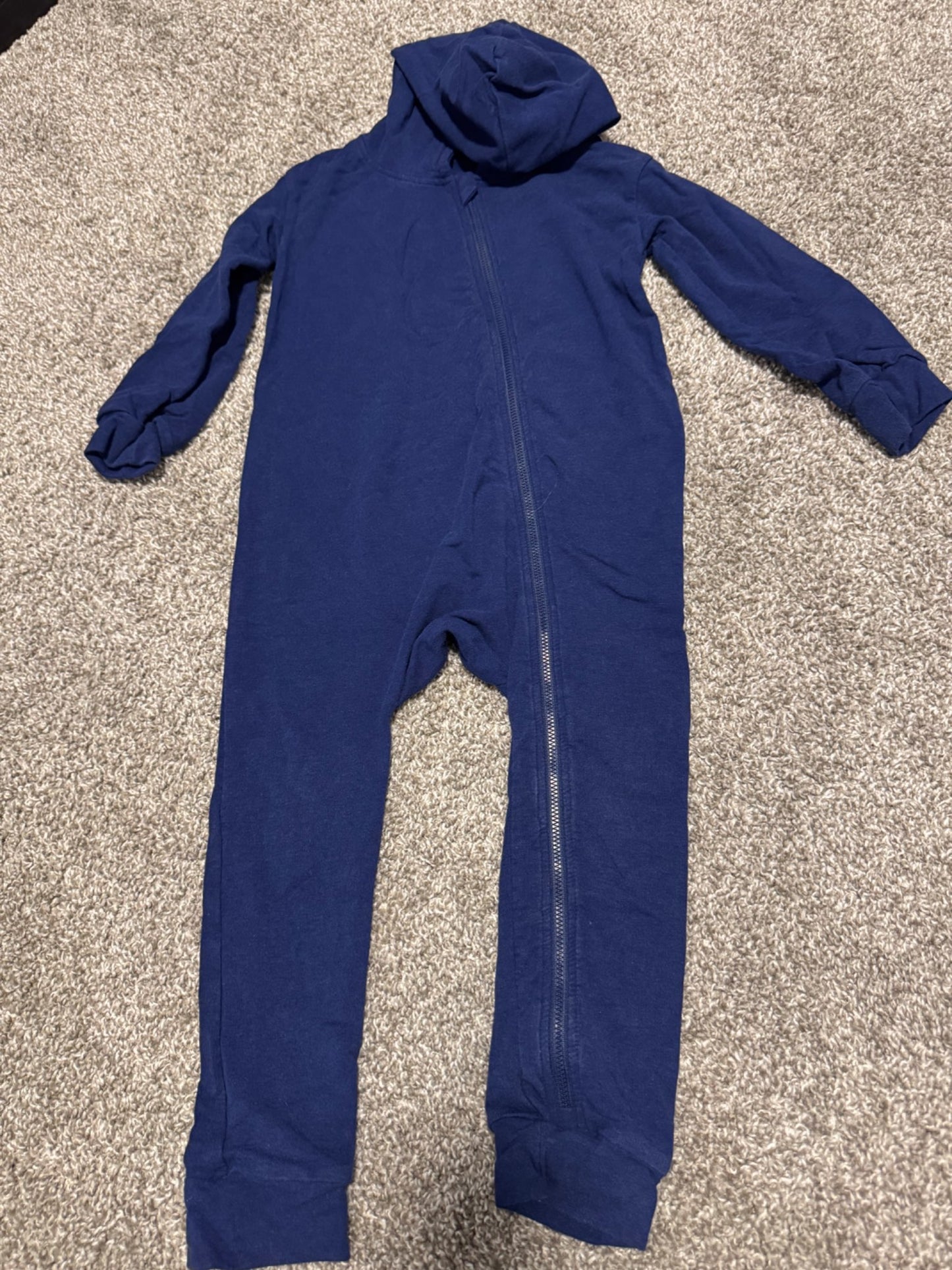 Early Grey big kid romper, Kids 4/4T