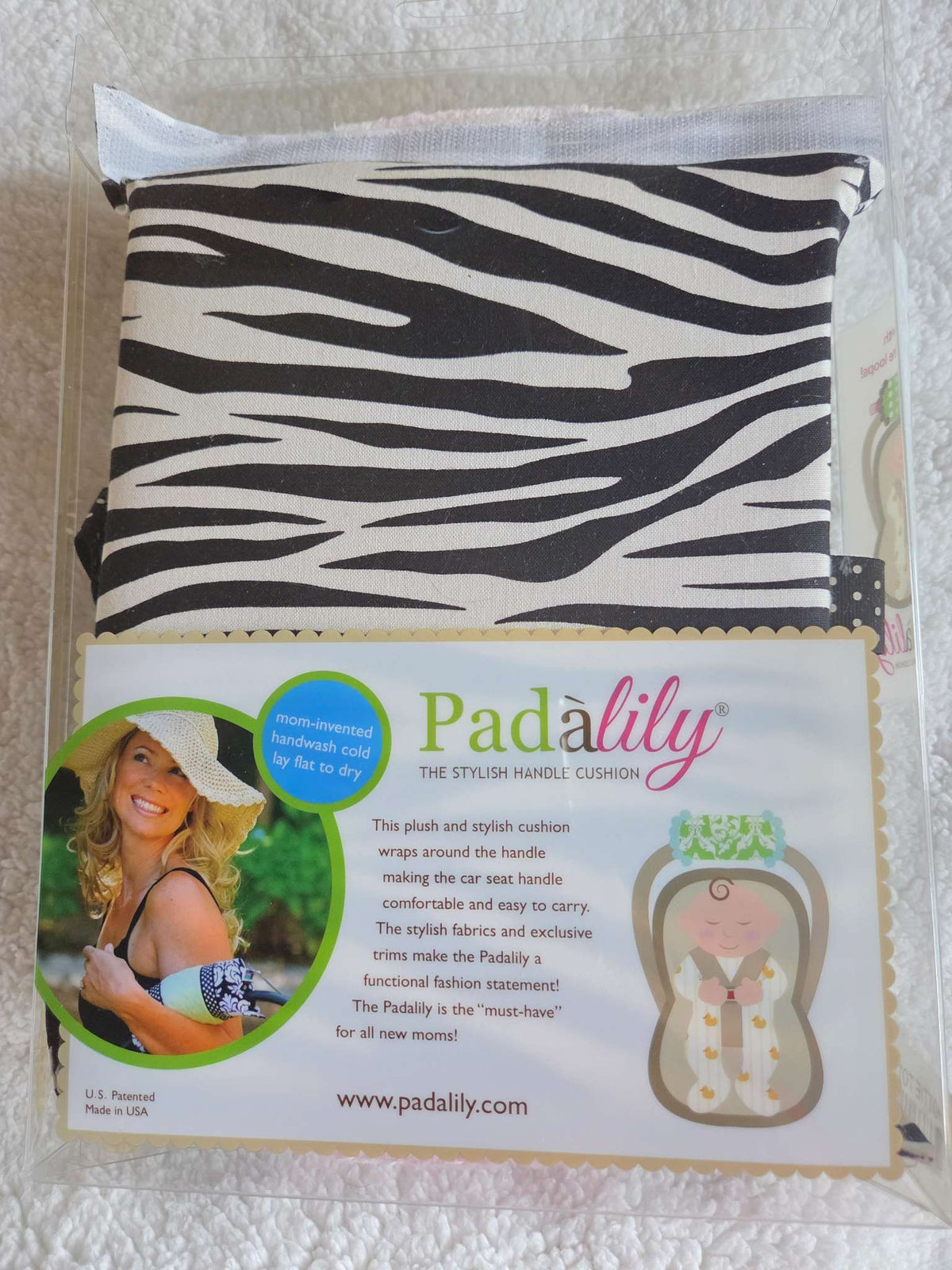 Padalily reversible car seat handle pad