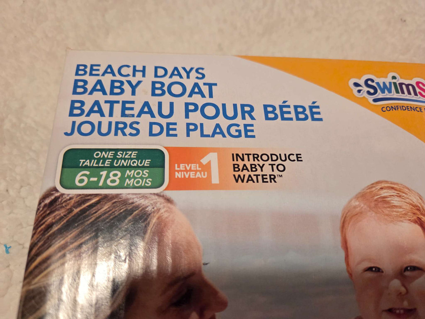 SwimSchool Beach Days Baby Boat- age 6-18 months