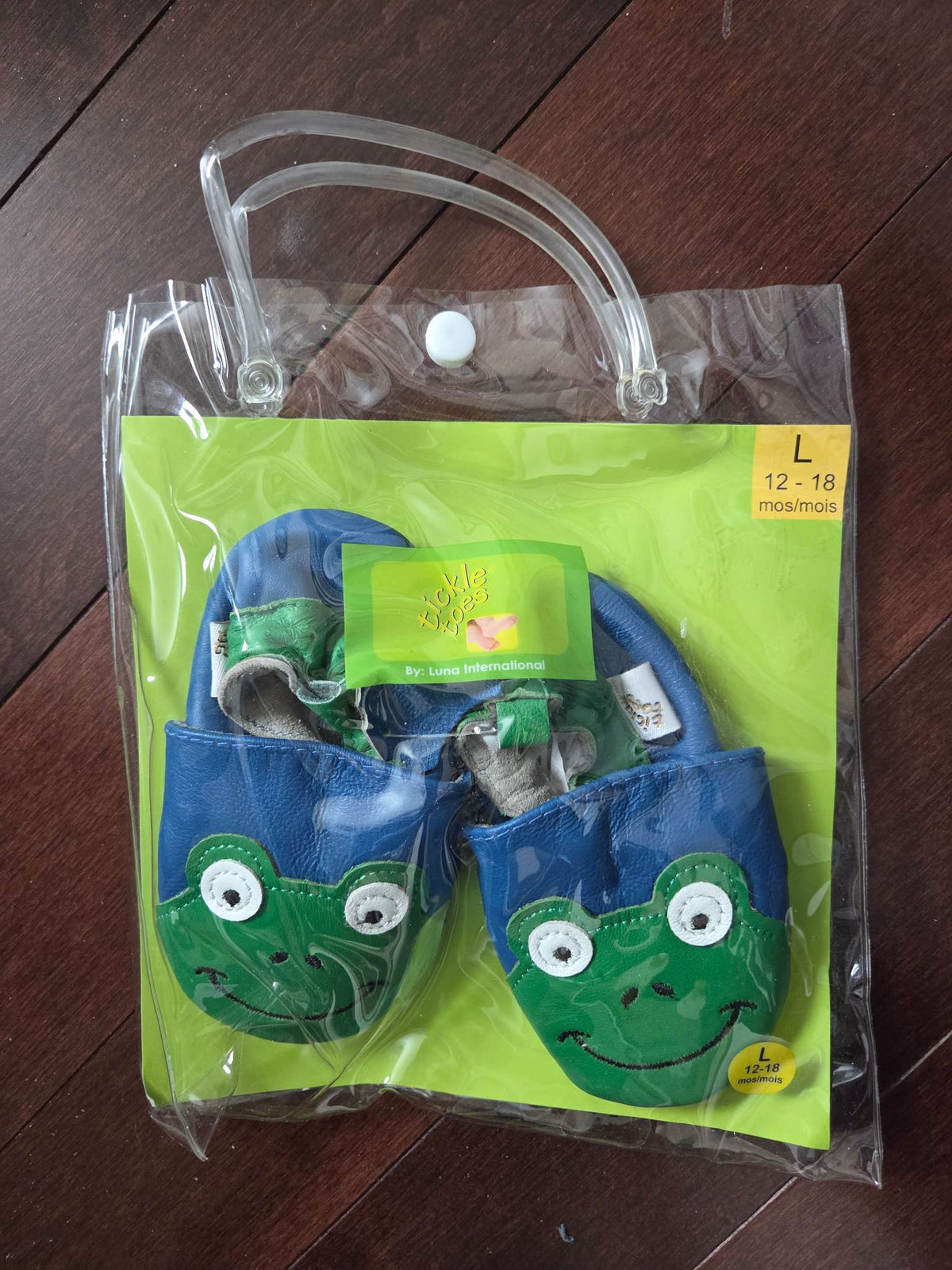 Froggie leather soft sole walking shoes- size 12-18 months, Shoes 5 (Walkers:12-24 mth)