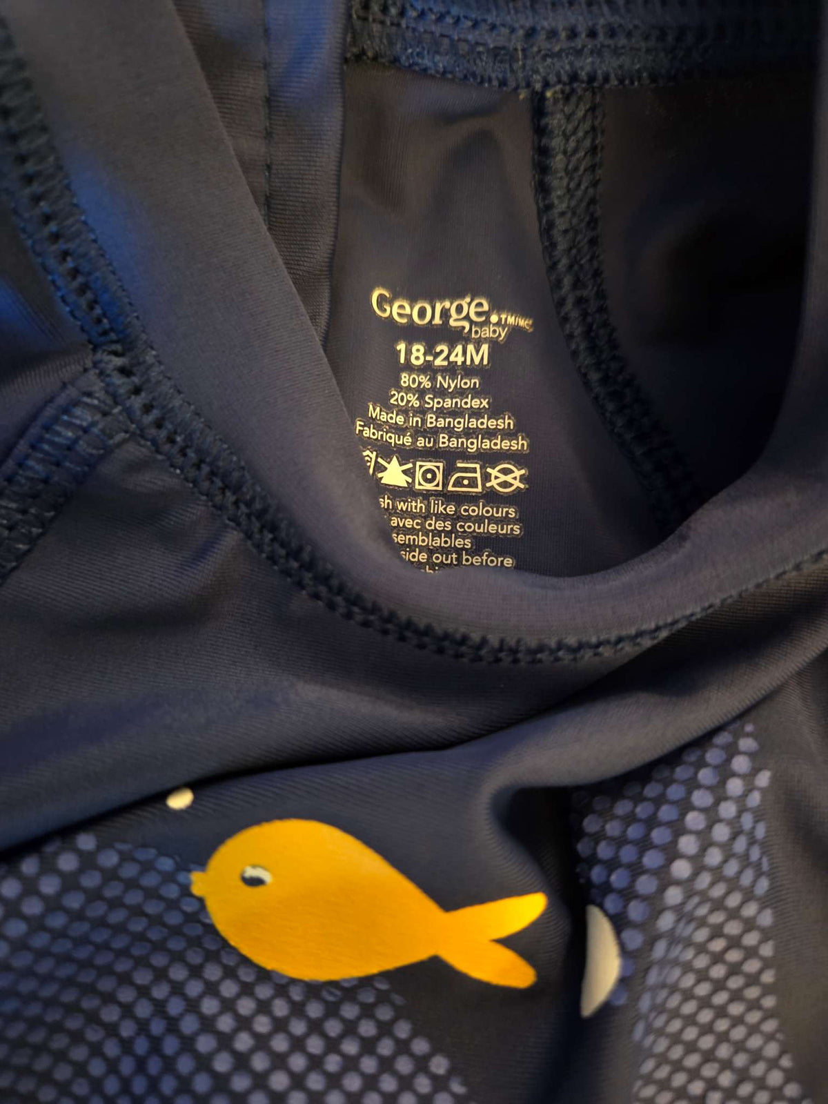 George 1 piece swimsuit- size 18-24 months, Kids 24 Month (18-24M)