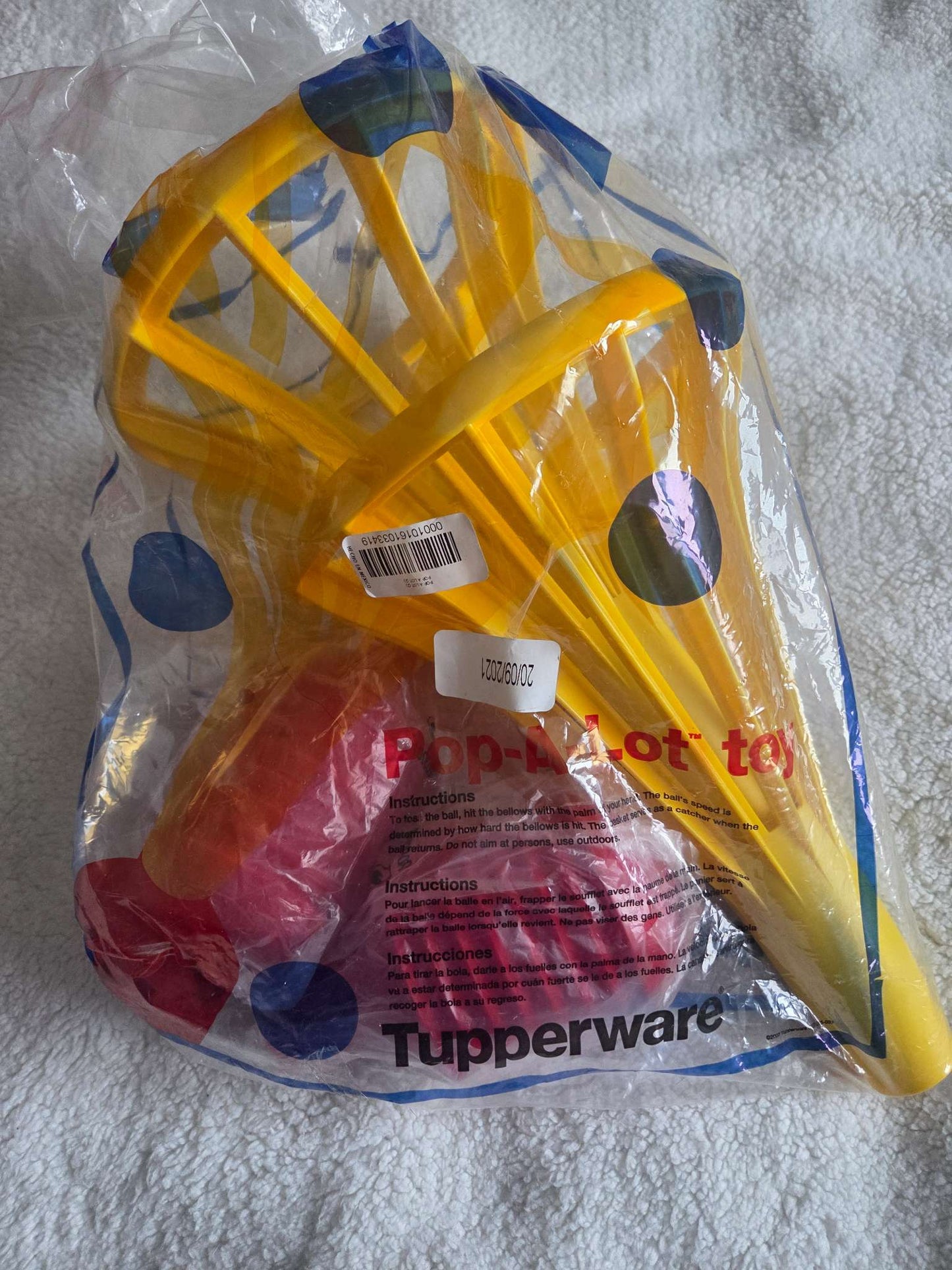 Tupperware Pop-A-Lot toy set