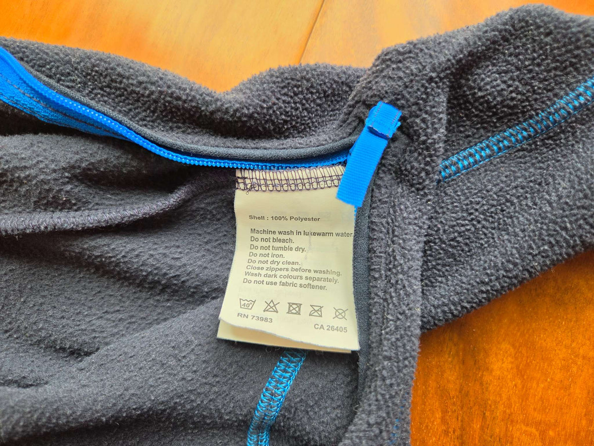 Helly Hansen Dark Blue Fleece Base Layer, 3M, Kids 3 Month (0-3M)