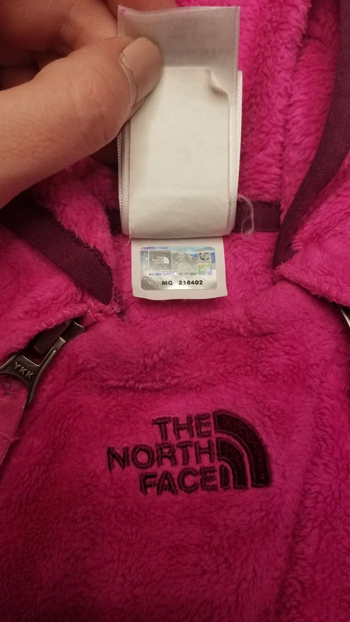 The North Face 3-6M Pink Fleece Bunting , Kids 6 Month (3-6M)