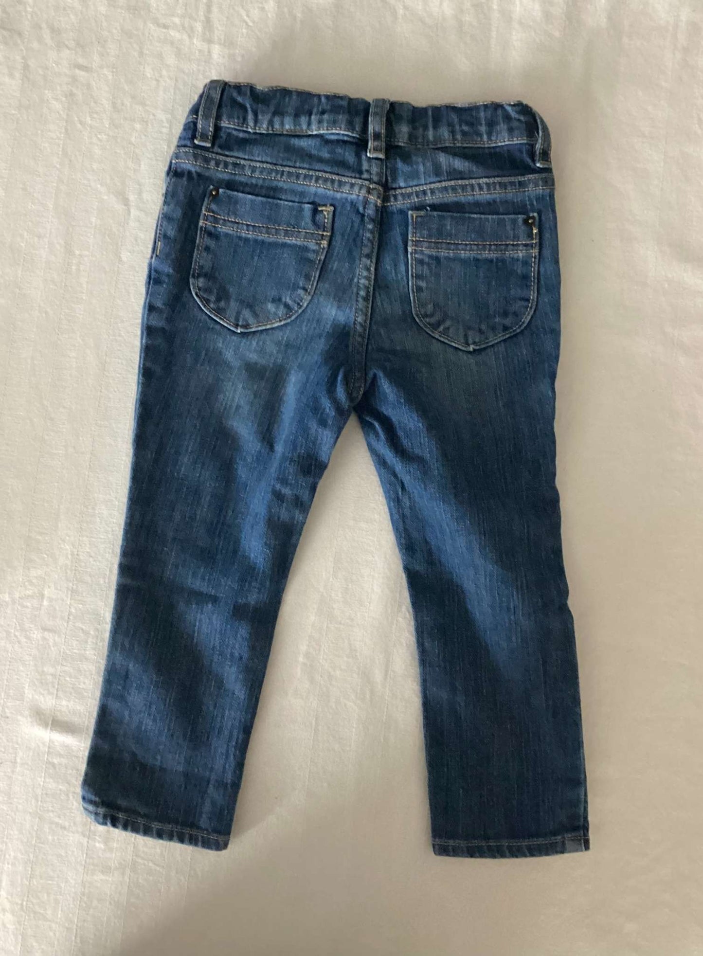 Toddler Girl T-shirt & Denim Jean Outfit (Bundle of 2 items) 2T, Kids 2T