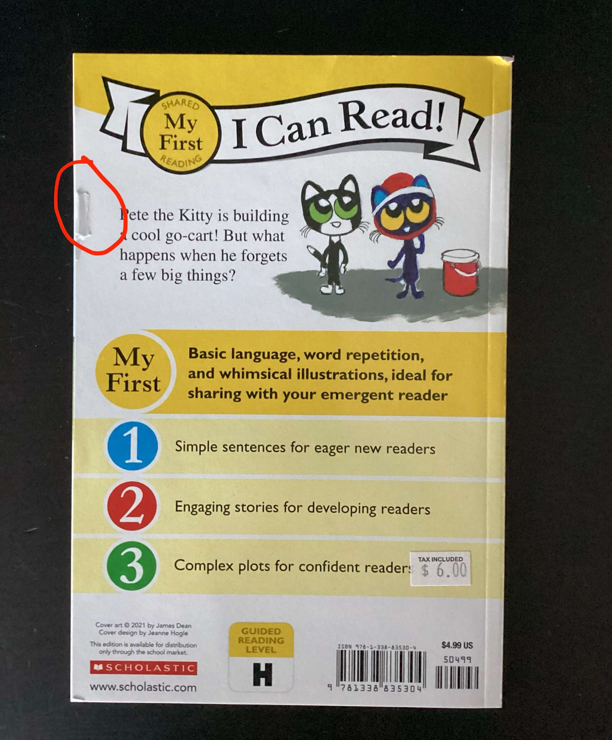 Easy Readers: I Spy Fly Guy by Tedd Arnold & Pete the Kitty Ready, Set, Go-Cart! by Kimberly & James Dean (Bundle of 2)