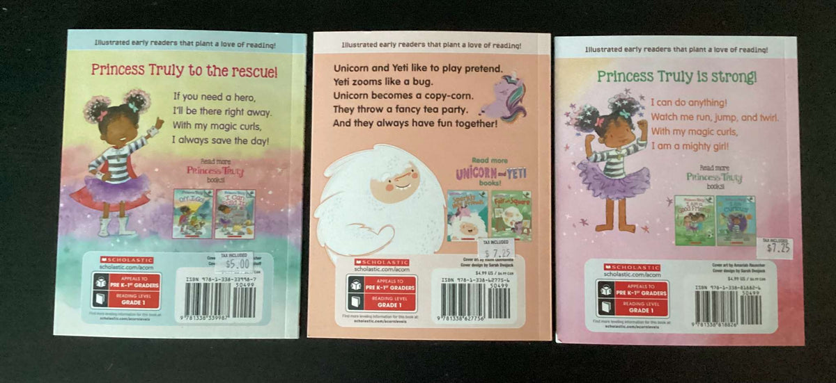 Bundle of 3: I am a Super Girl!, I am Mighty!, Unicorn and Yeti: Together