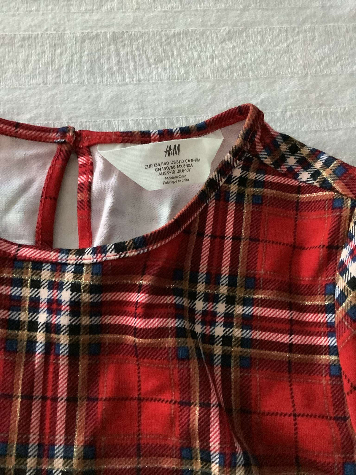 H&M Girls Christmas Dress (8-10 Years), Kids 8