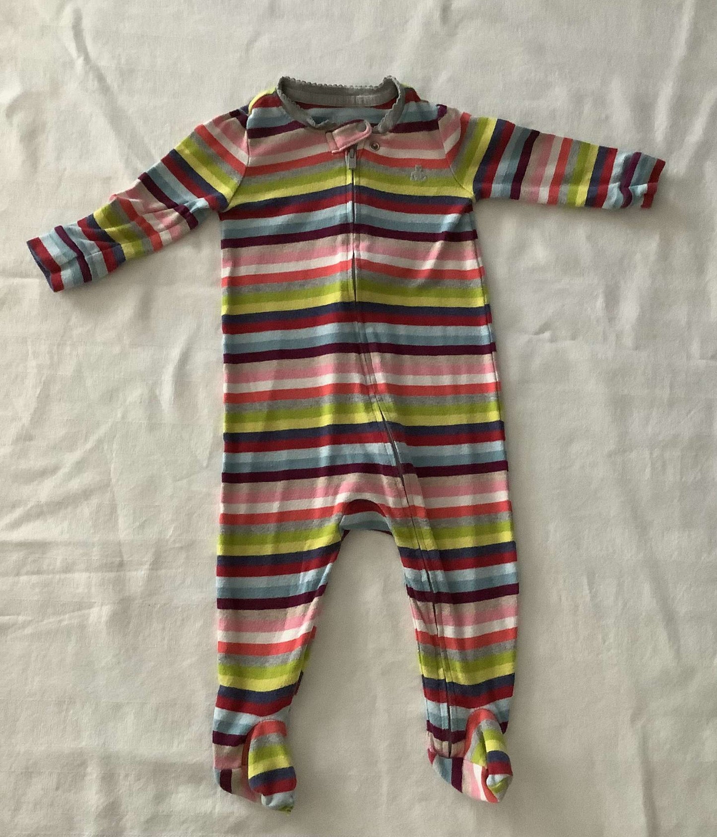 Baby Gap Sleeper Onesies (Bundle of 3 Sleepers) Girls 9-12 months, Kids 12 Month (9-12M)