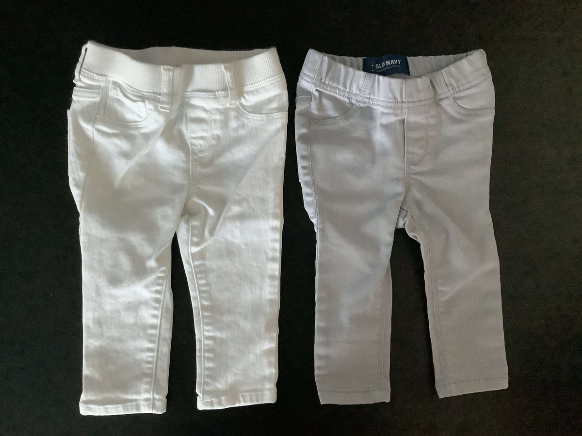 Girls Top & Bottom (Bundle of 2 Sets, 4 items) 12-18 months, Kids 18 Month (12-18M)