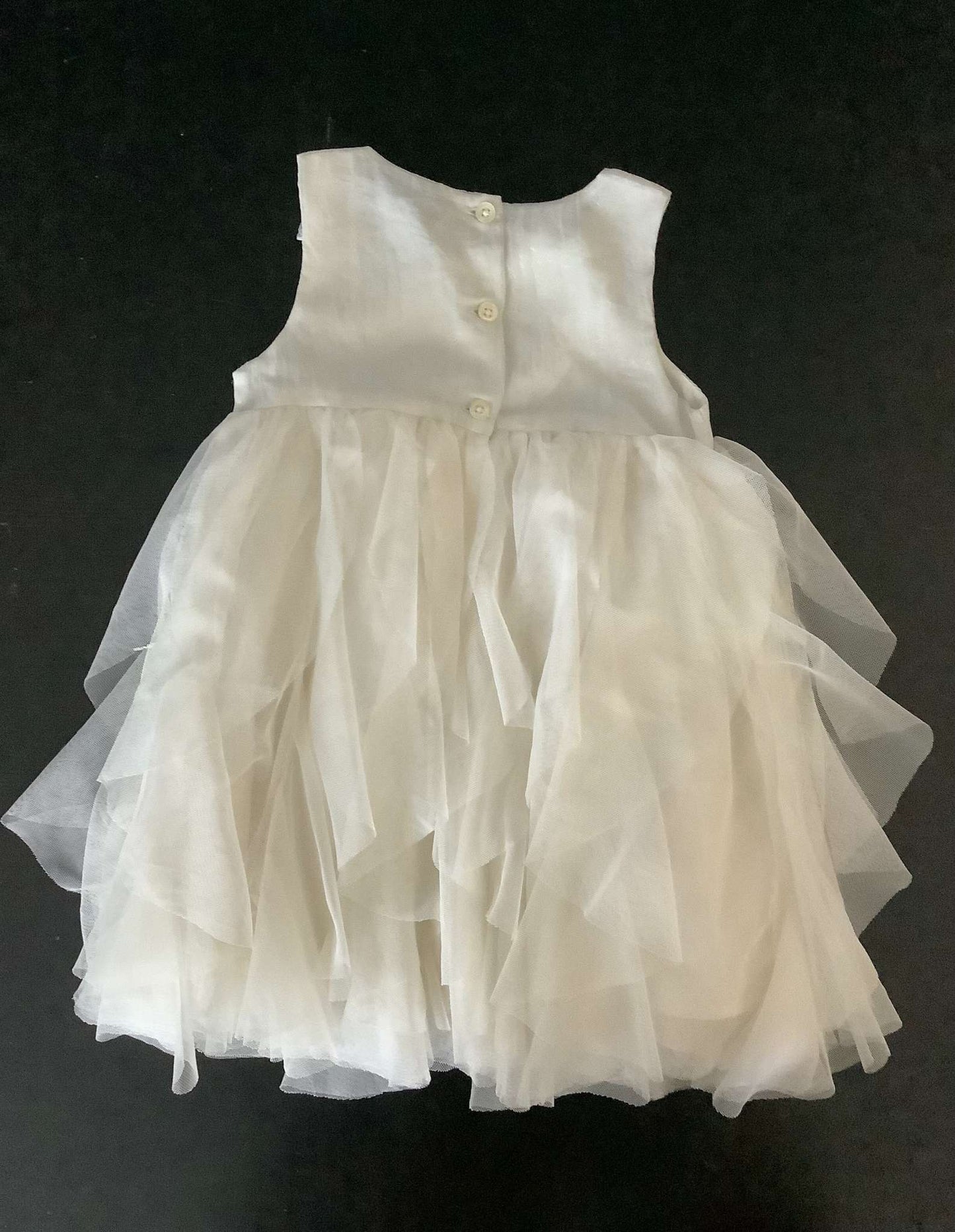 Baby Gap Sleeveless White Tulle Dress (12-18 months)
