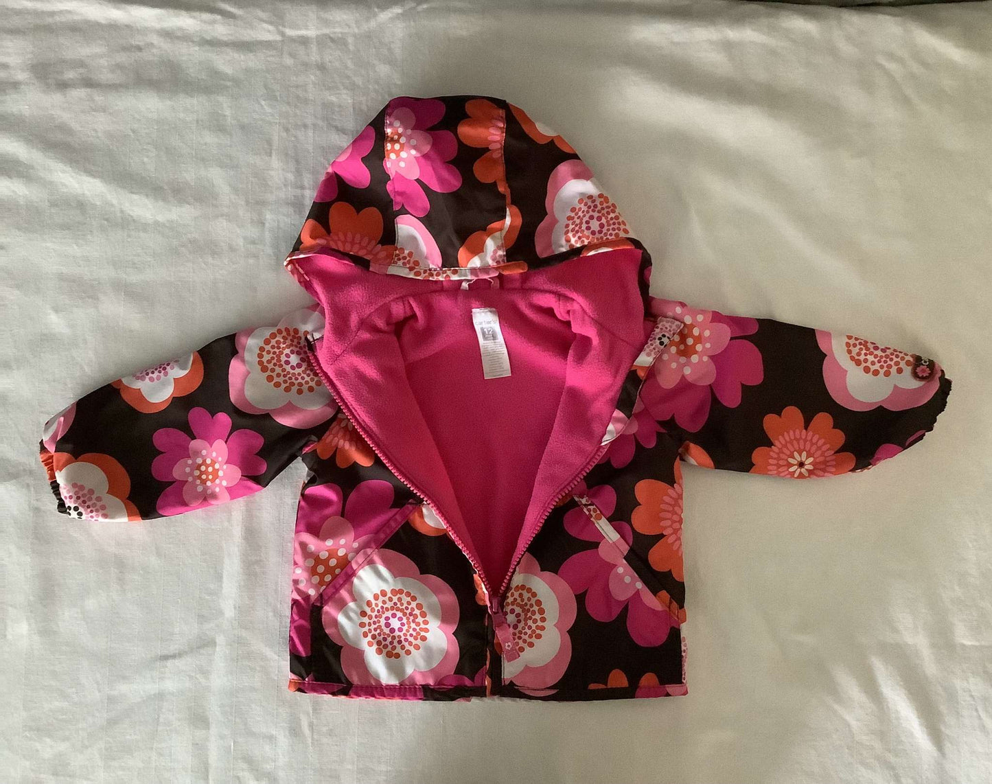 Carter's Girls Light Windbreaker Fleece Lined Jacket 12 months, Kids 12 Month (9-12M)