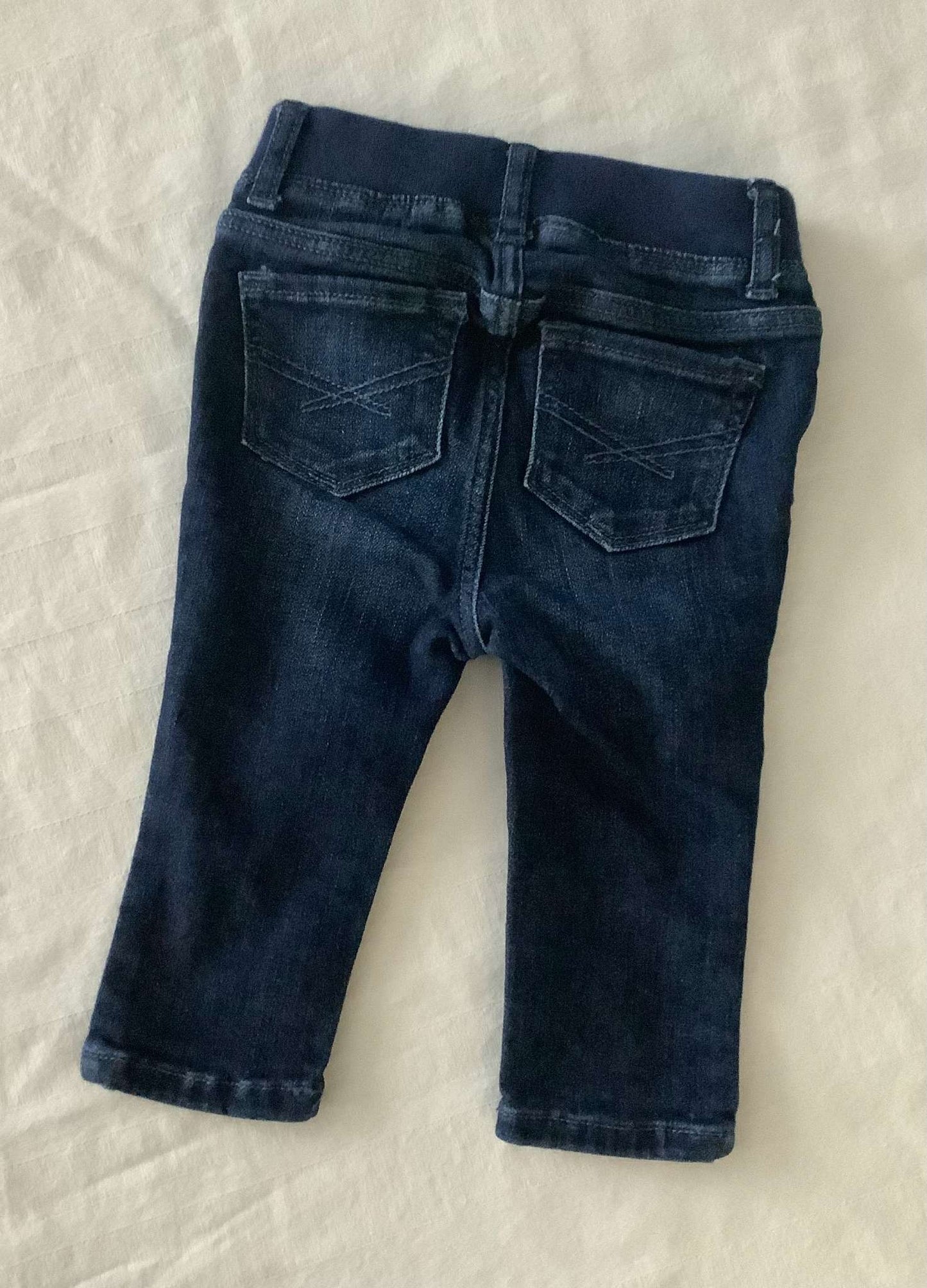 Baby Gap Girls Dark Wash Denim 6-12 months, Kids 12 Month (9-12M)