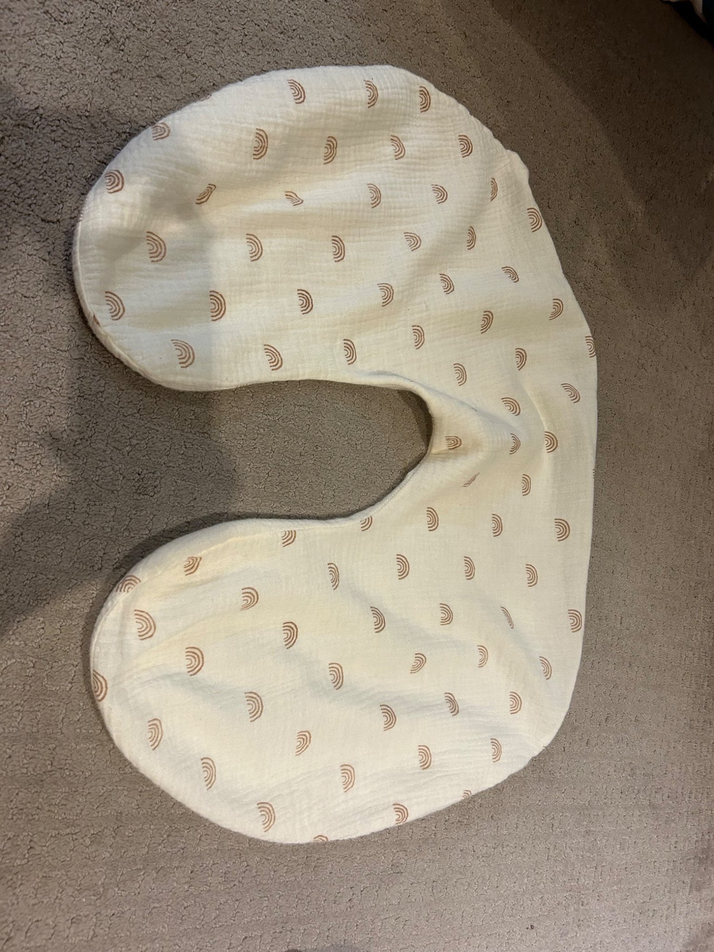 Boppy nursing pillow.