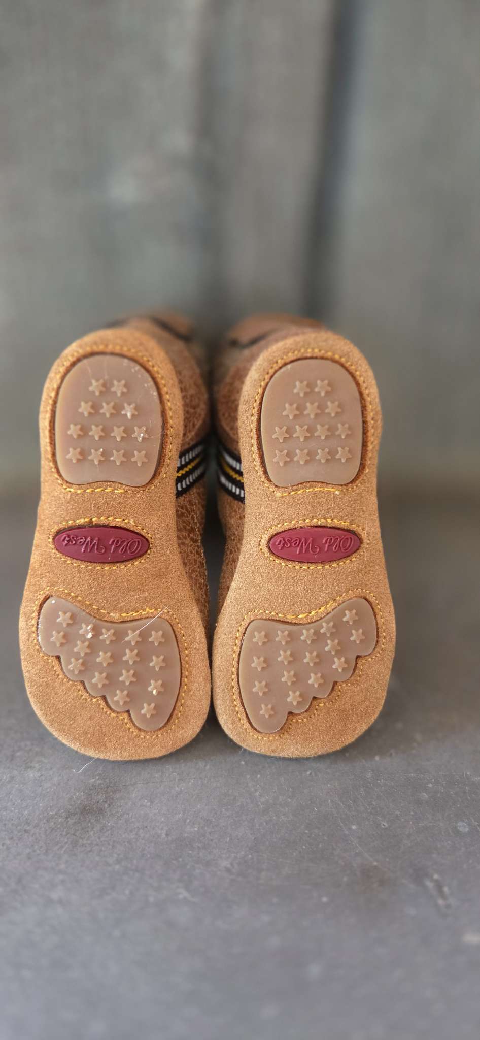 Old West Cowboy Slippers, Shoes 2 (Baby: 0-12 mth)