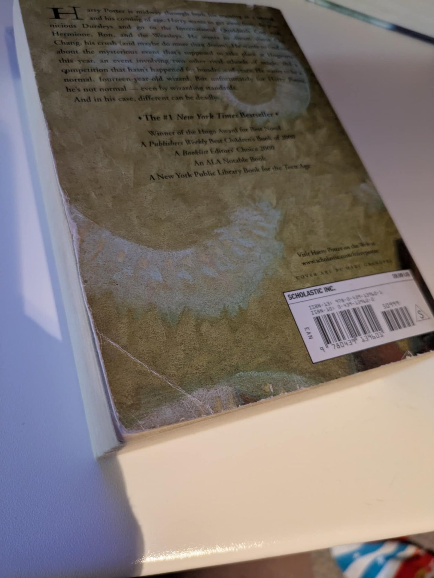 Harry Potter books x 2 ( Half blood prince and Goblet of fire) softcover