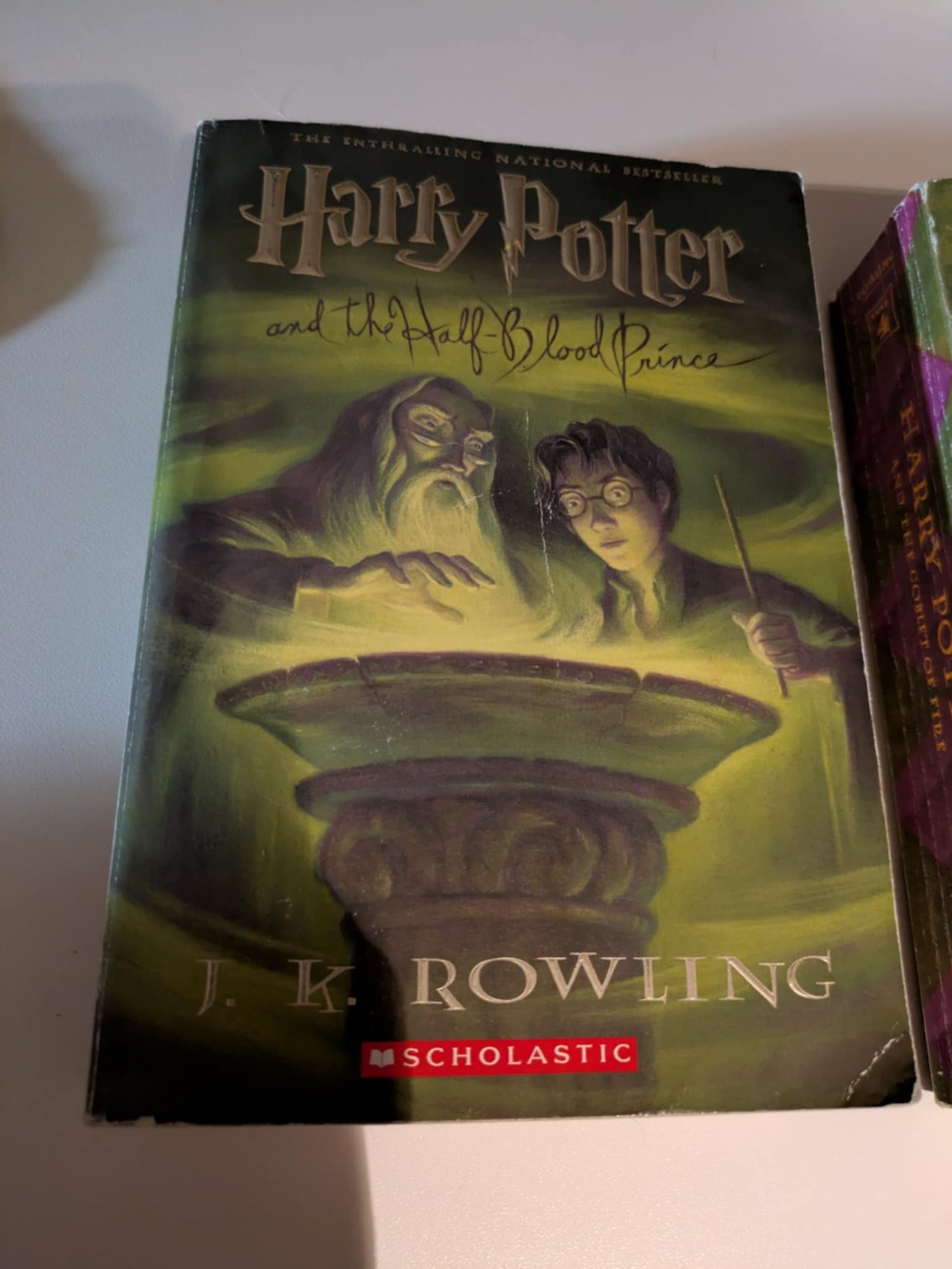Harry Potter books x 2 ( Half blood prince and Goblet of fire) softcover