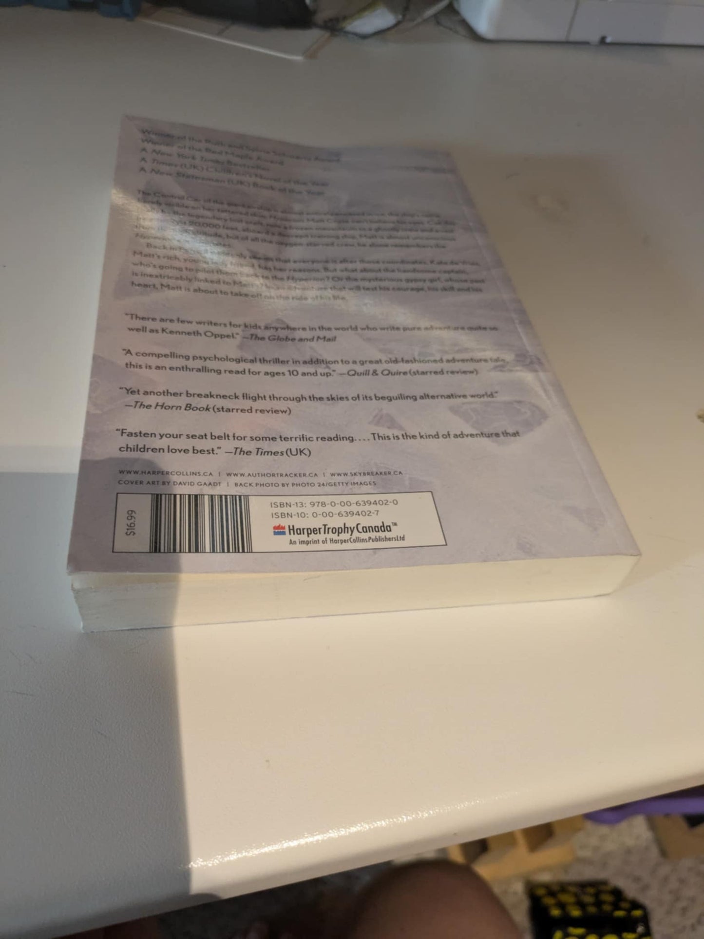 Skybreaker By Kenneth Oppel - Softcover book