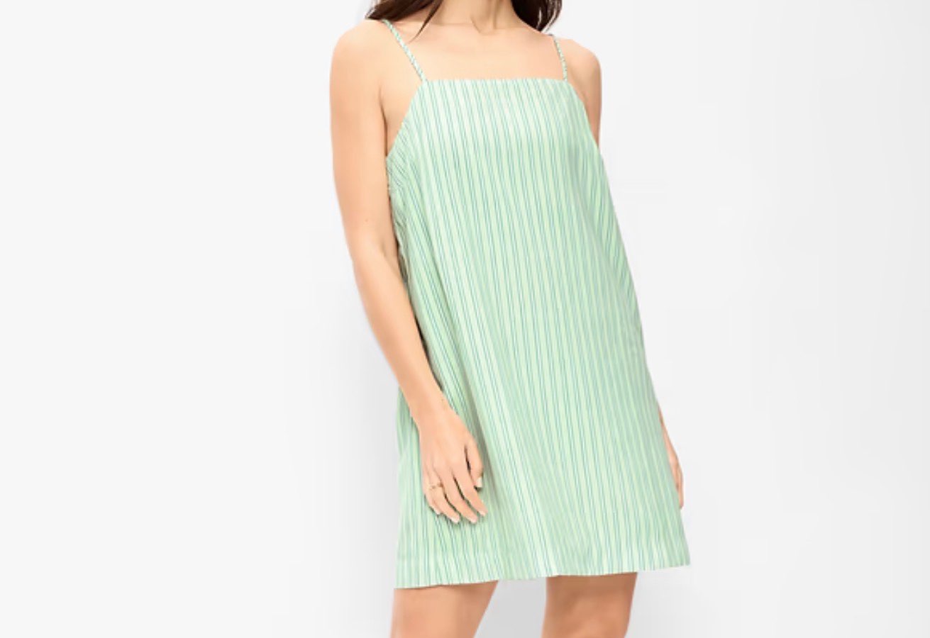 Woman’s Old Navy Strappy Mini Shift Dress, Kids 20