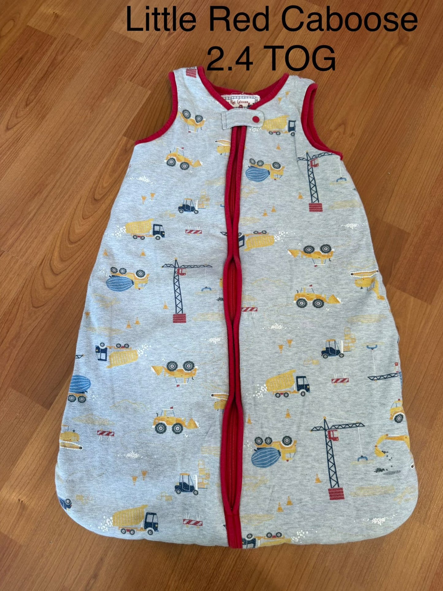 Little Red Caboose, 6-12 Months (Medium)