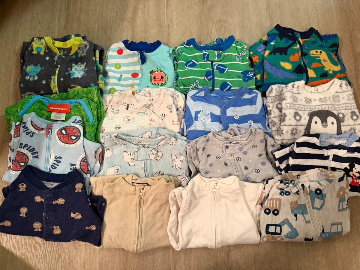 16 Sleeper 0-3 Month Bundle, Kids 3 Month (0-3M)