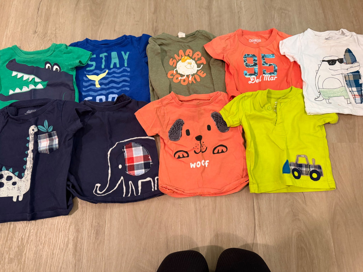 9 Shirts, Kids 9 Month (6-9M)