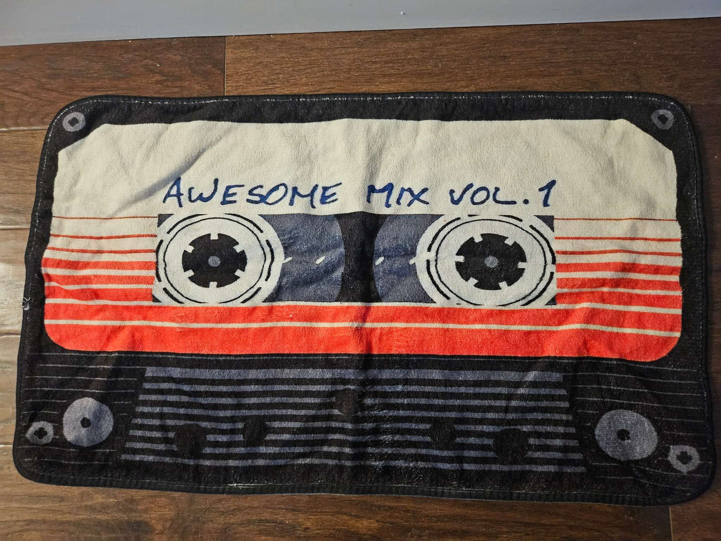 Awesome Mix Vol. 1 Retro Cassette Tape Doormat Rug