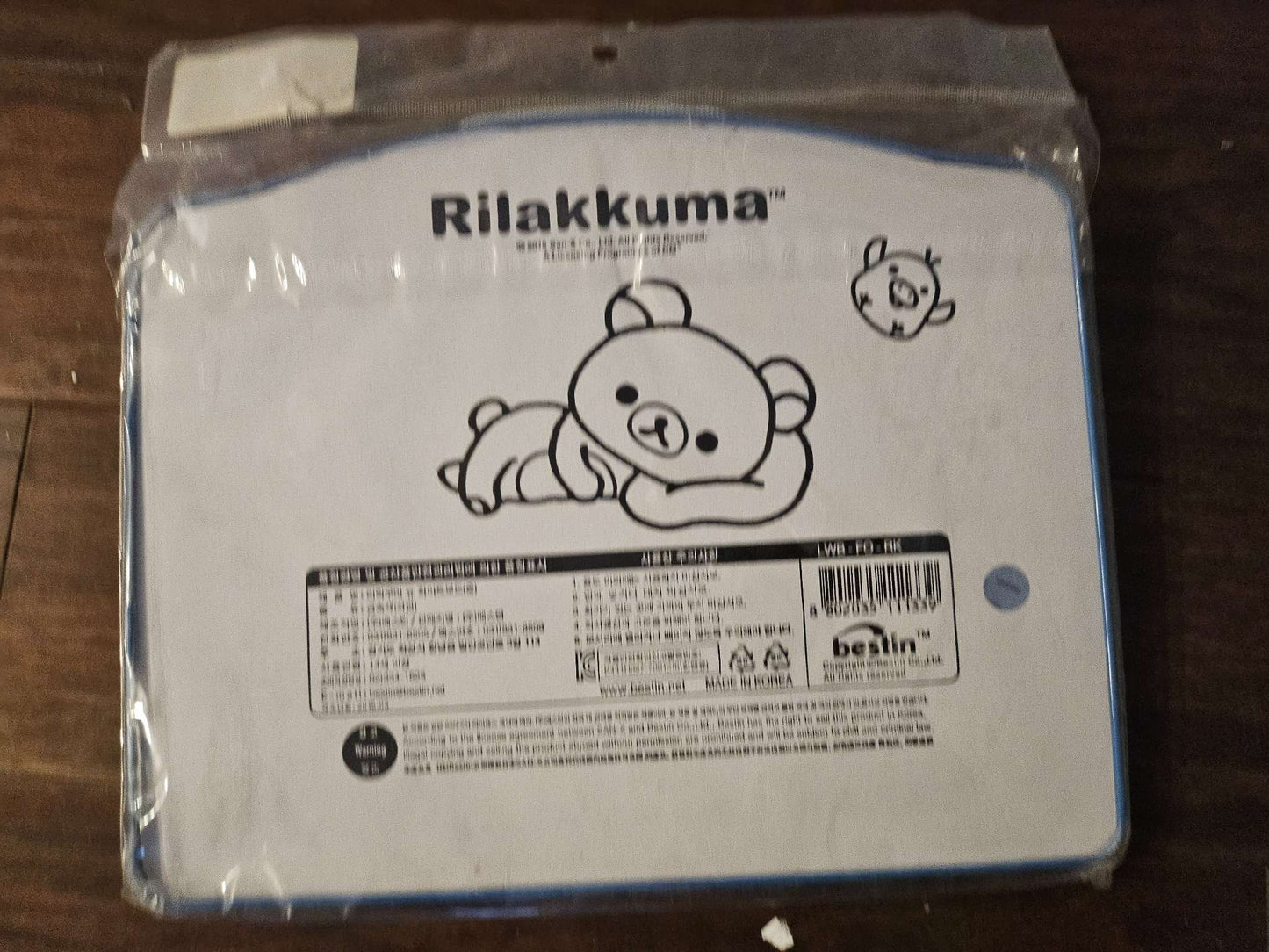 2018 San-X Rilakkuma Mini Dry Erase Board with Marker & Eraser NIP