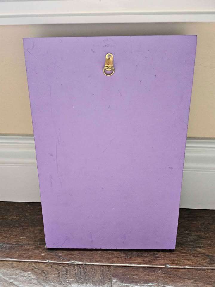 Handmade FRIENDS TV Show String Art Key Holder - Monica's Purple Door
