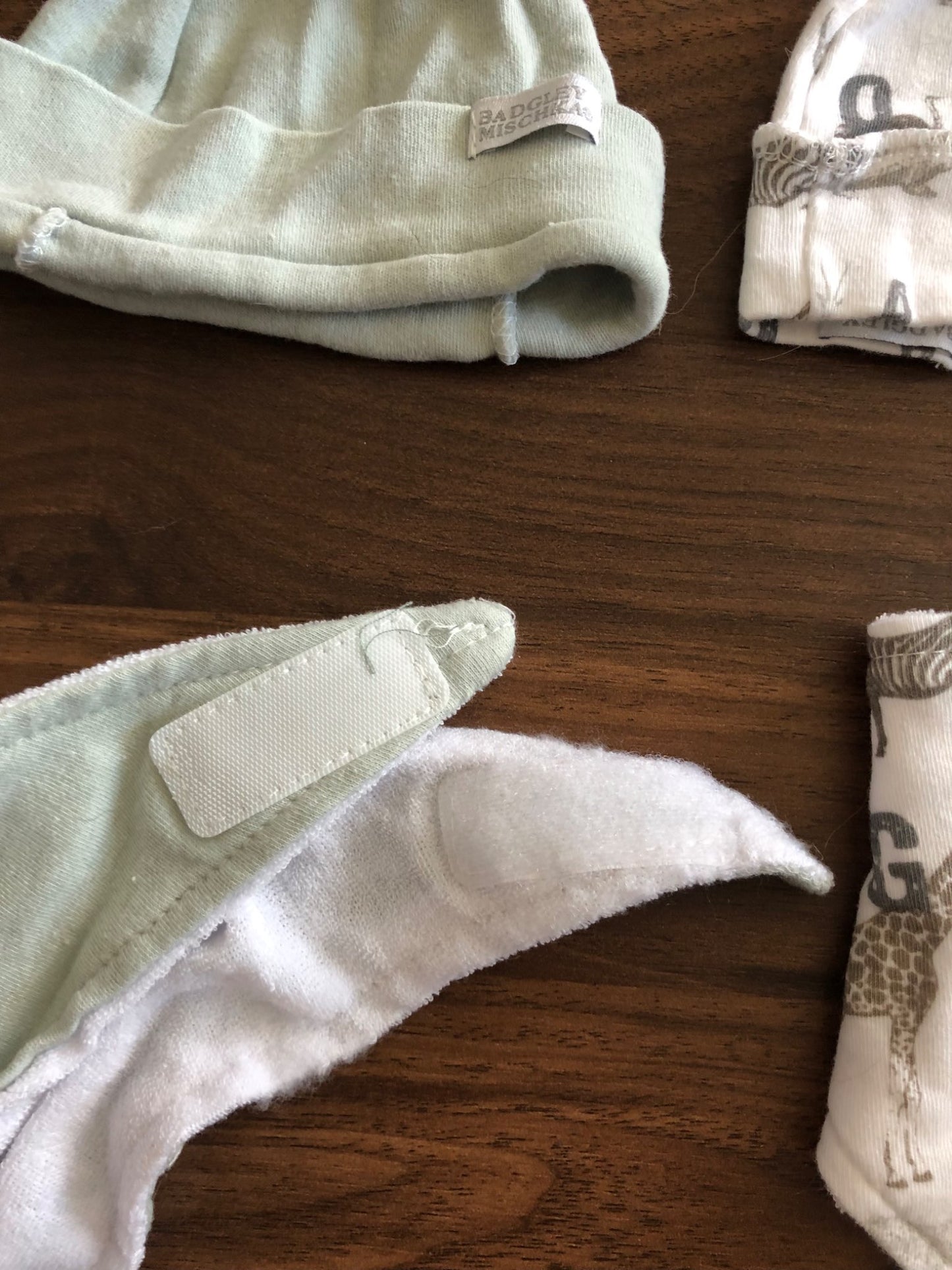 Bibs and Hats Bundle, 5 Pieces, 0-6M