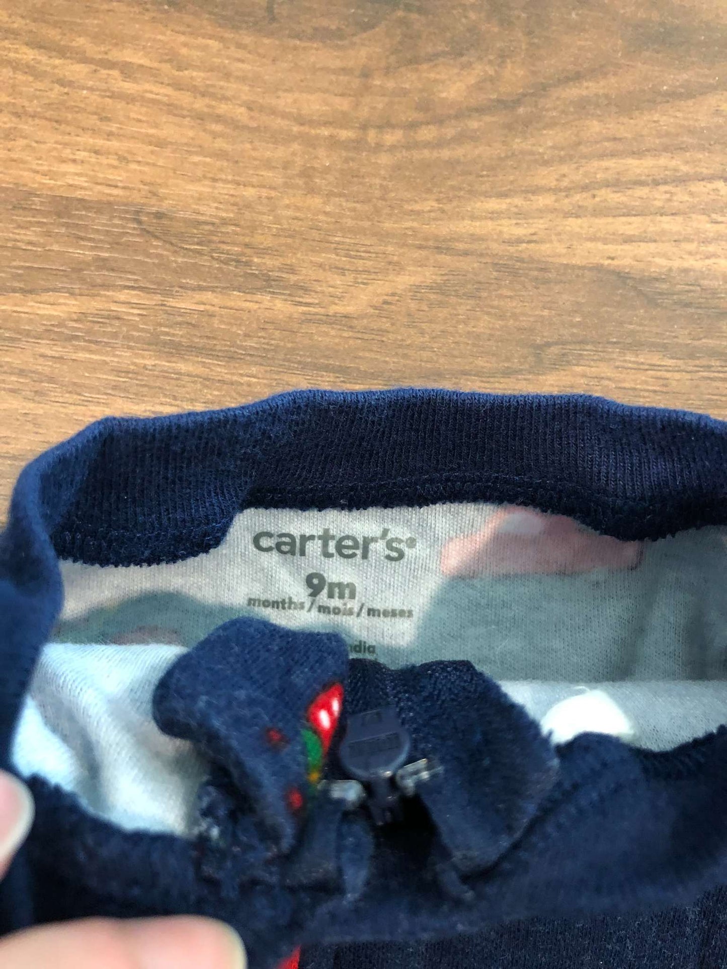 Carter's Christmas Truck & Tree Print Onsie, 6-9M, Kids 9 Month (6-9M)