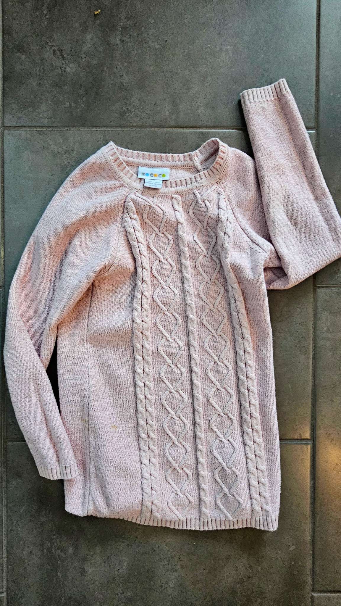 Knit sweater- size 7 - rococo, Kids 7