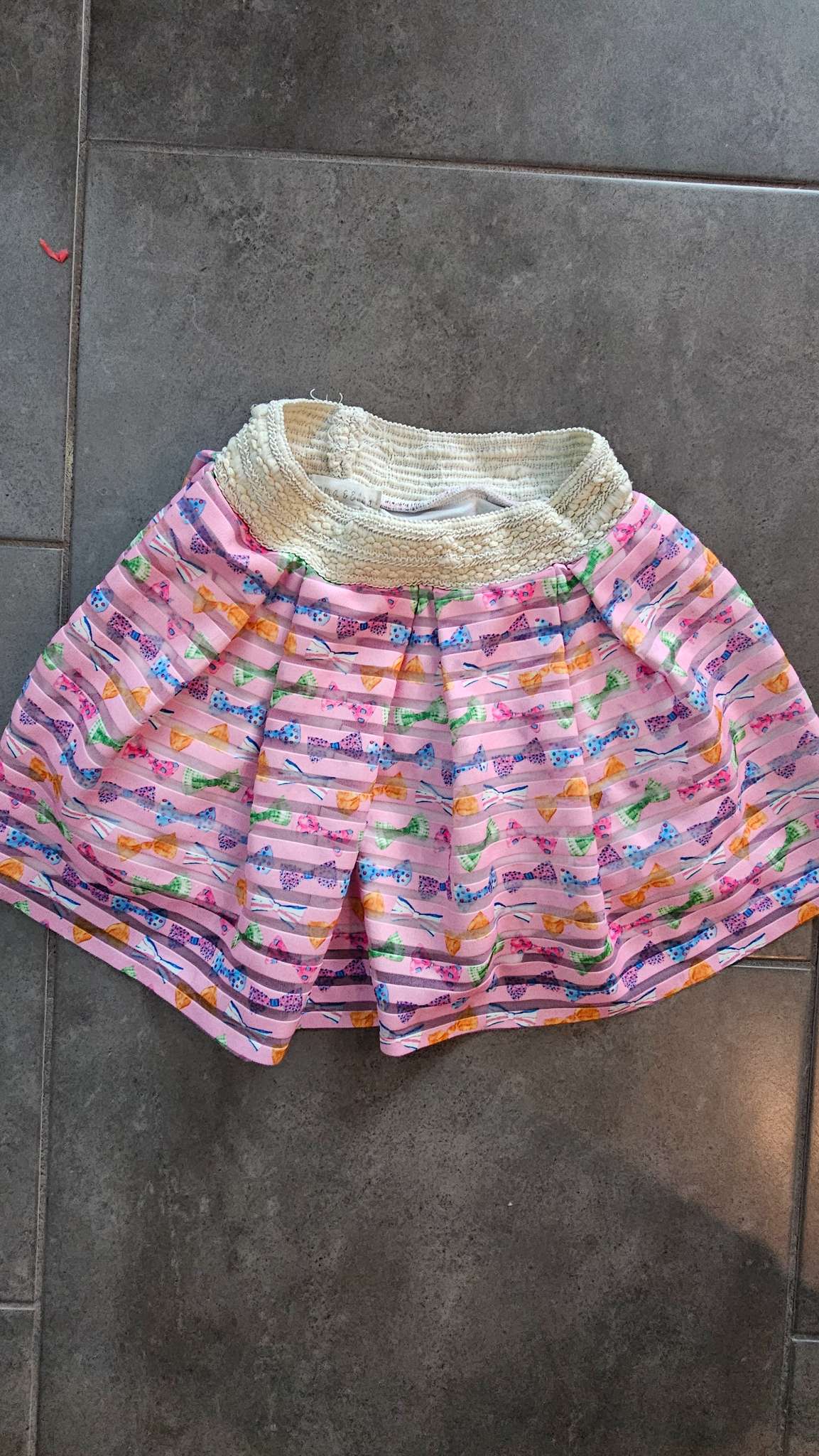 Pink Skirt - size 7 , Kids 7