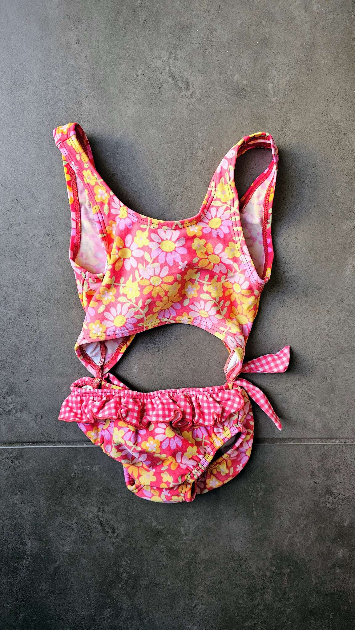 Carter’s Floral Cutout Swimsuit (18 Months), Kids 18 Month (12-18M)