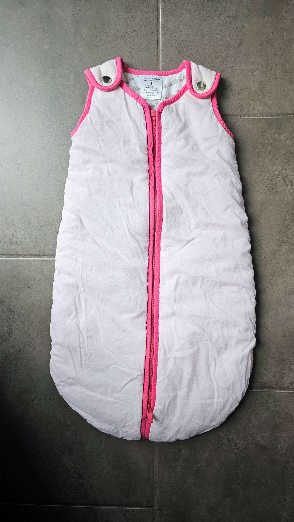 Baby DeeDee Sleep Nest Sleep Sack TOG 2.5 (0–6 Months), 0-6 Months (Small)