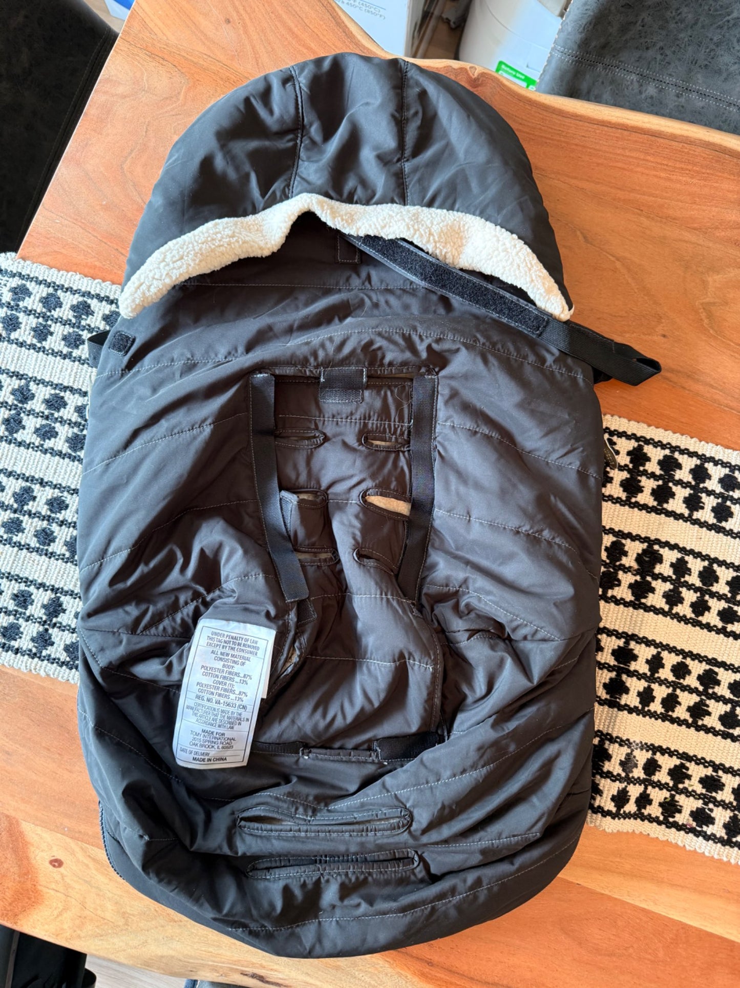 JJ cole infant bunting bag (1)