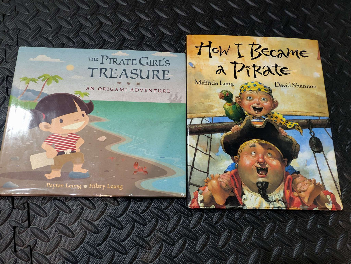 2 Pirate adventure books