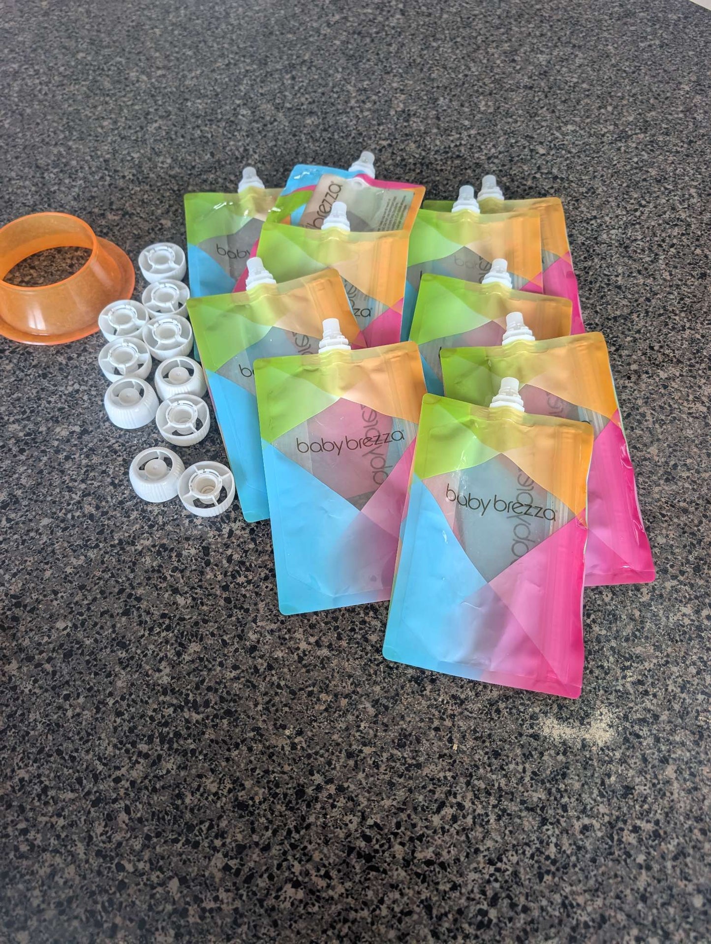 Baby brezza reusable pouches