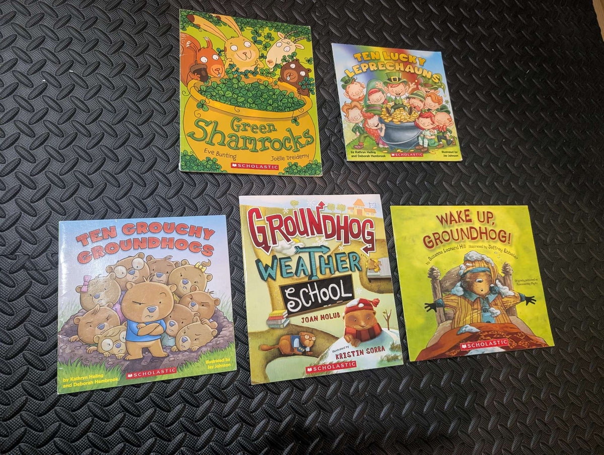 St Patrick's Day/ Groundhog day books