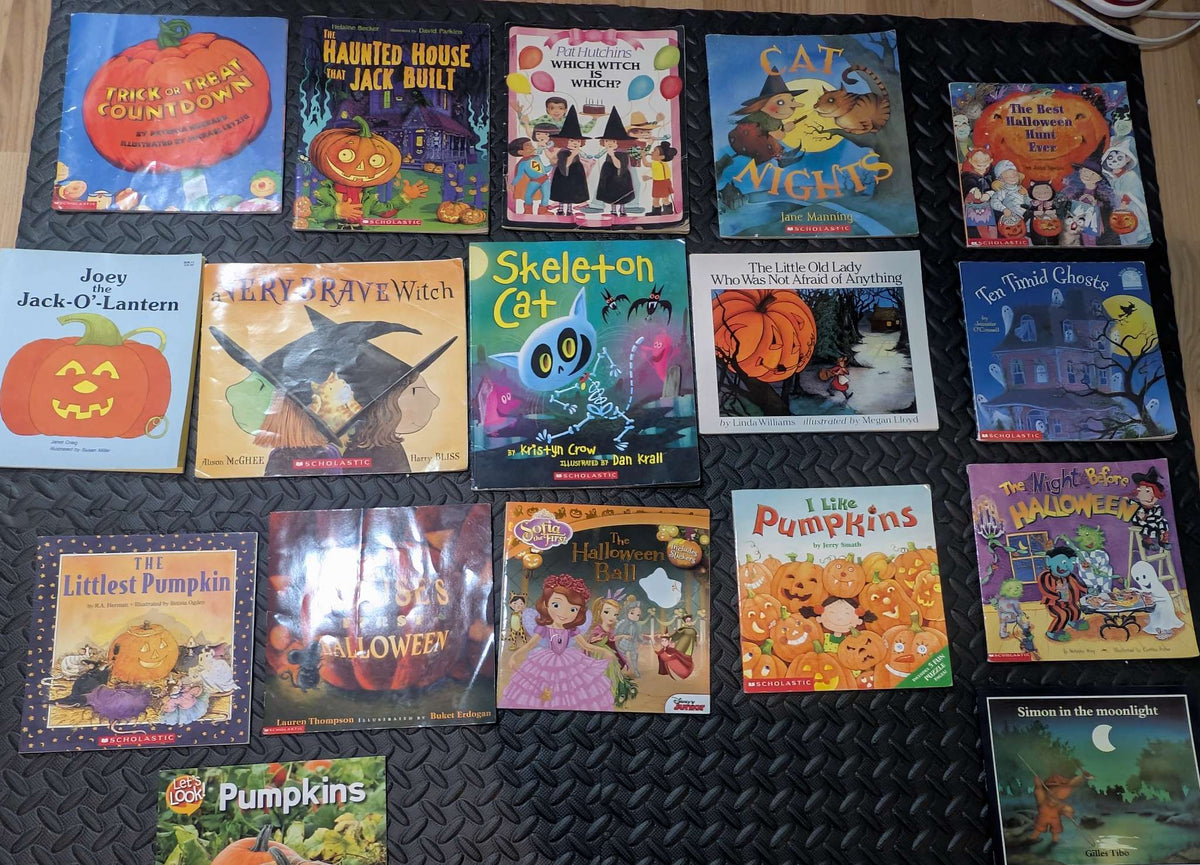 Halloween book collection