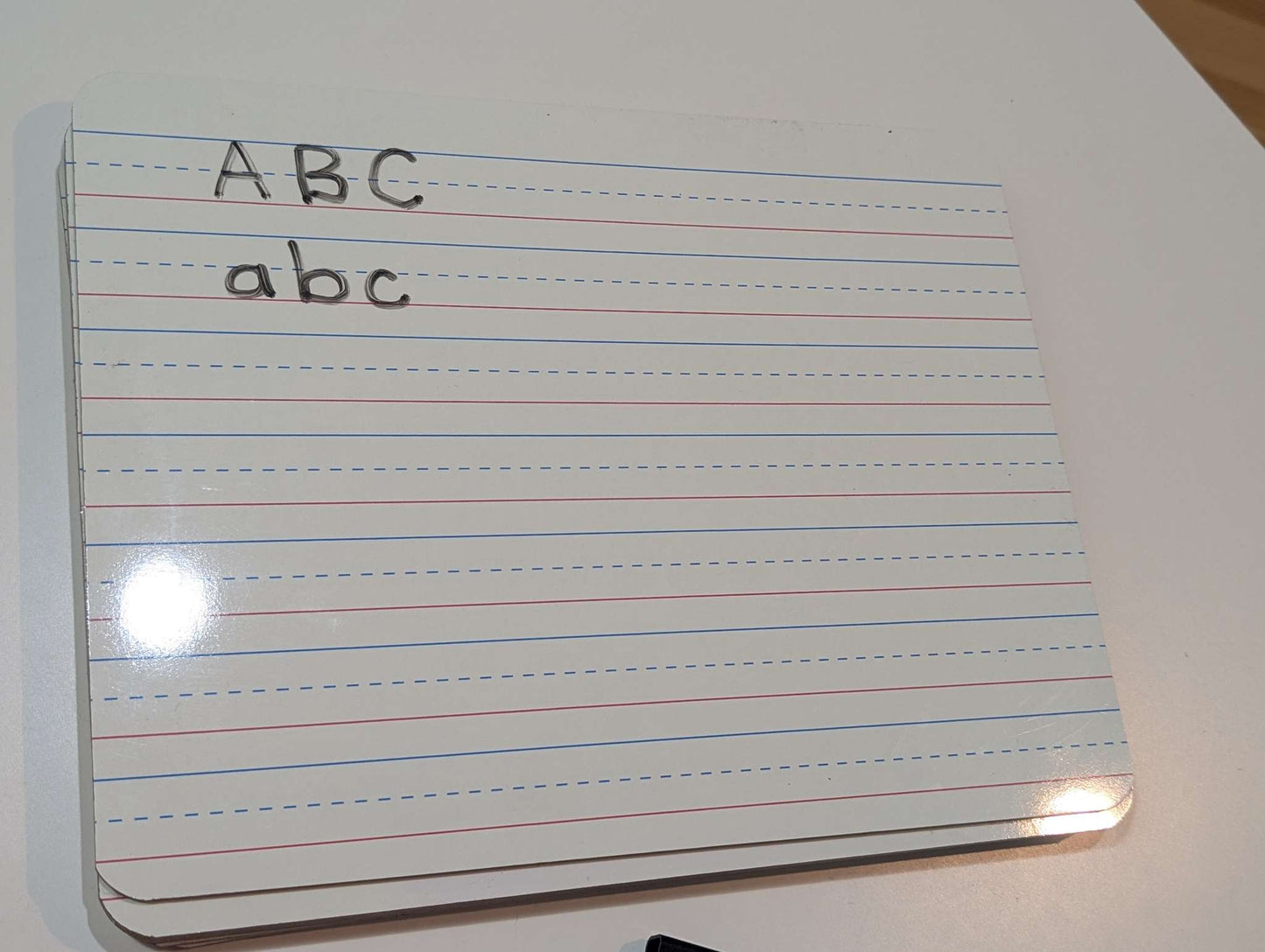 6 Handwriting practice dry erase boards
