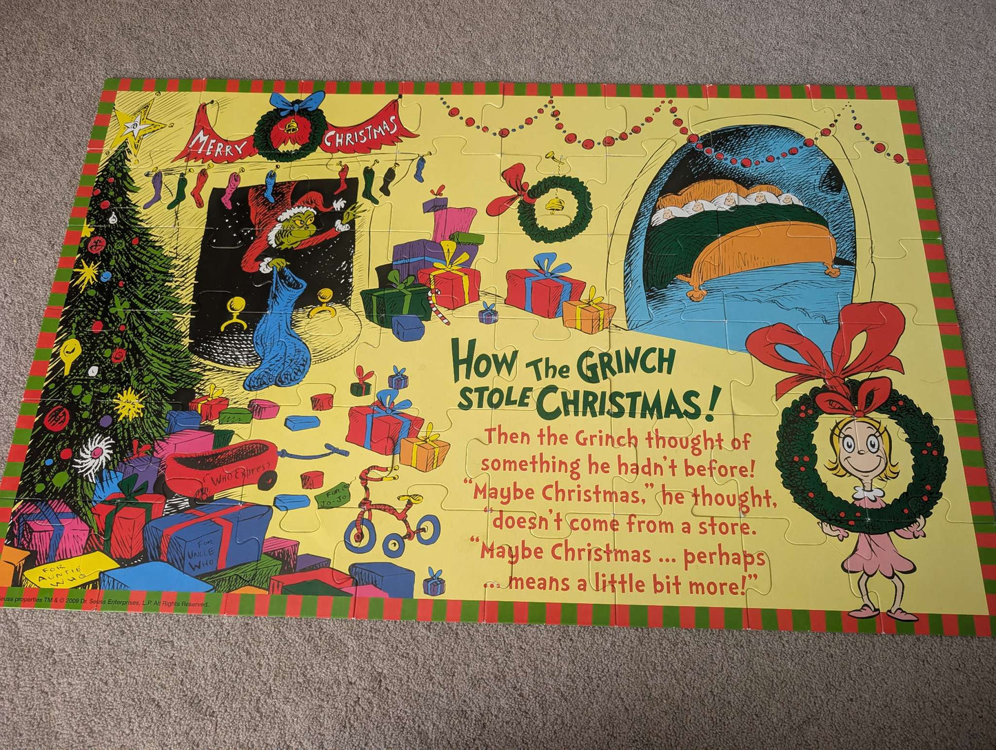 How The Grinch Stole Christmas Puzzle